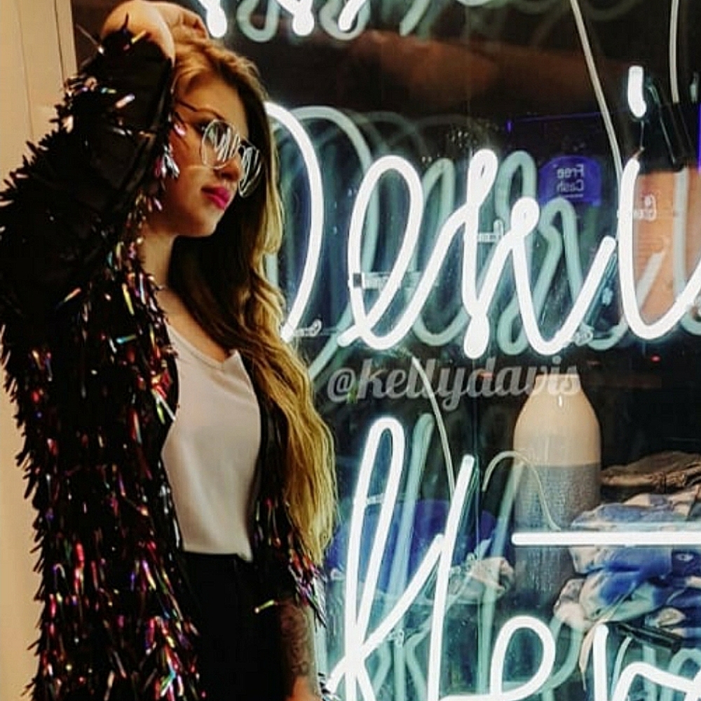 Sequin Kimono